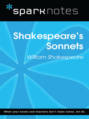 cover image of Shakespeare's Sonnets (SparkNotes Literature Guide)